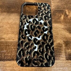 Kate Spade Leopard iPhone 15 Pro Max Case